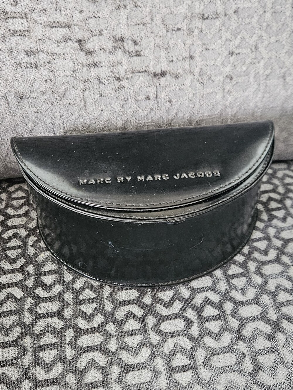Marc By Marc Jacobs Black Semi-Hard Sunglasses Case, Excellent Condition